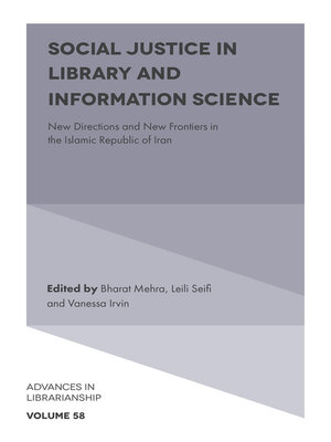 cover image of Social Justice in Library and Information Science